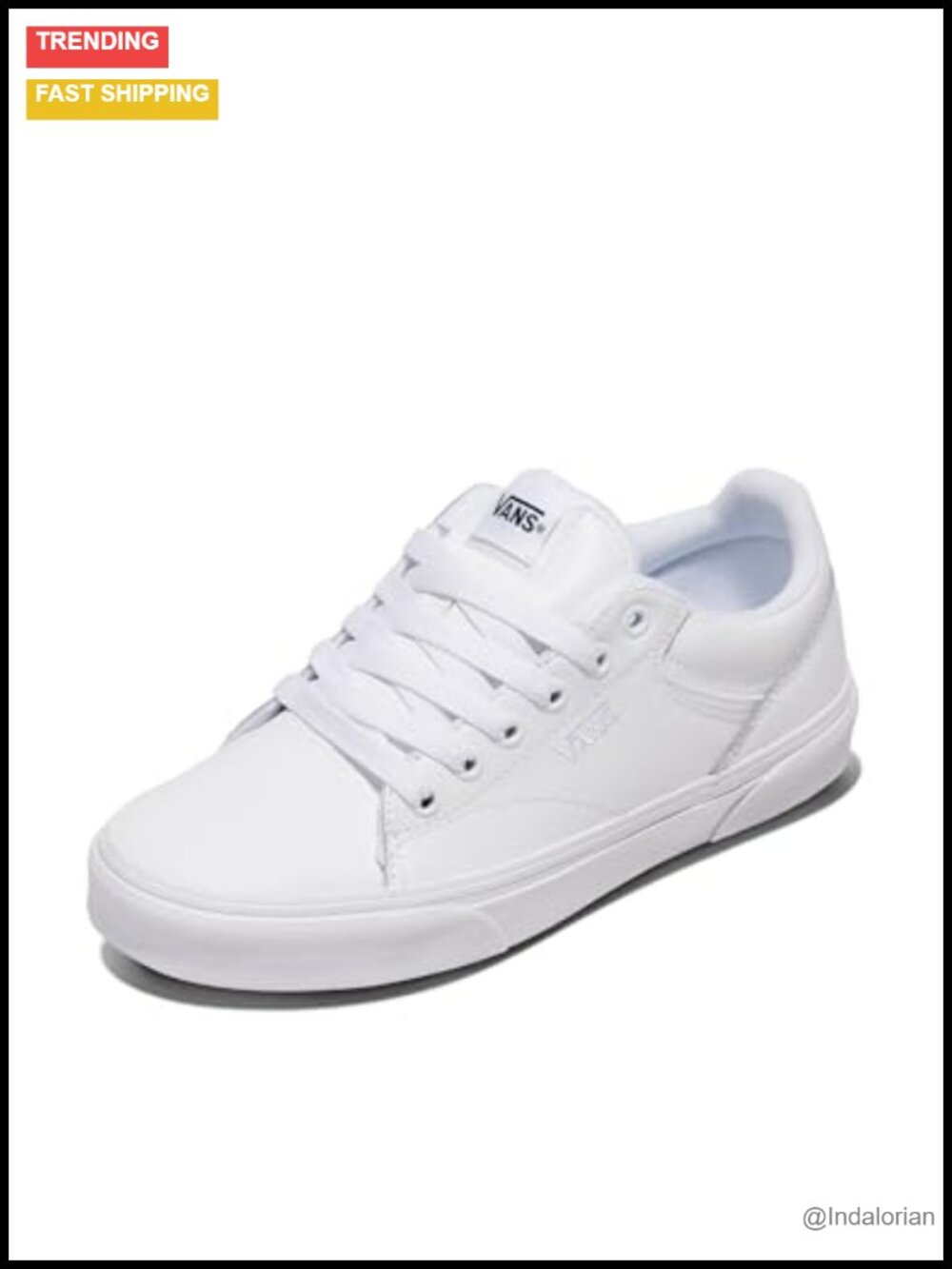 Seldan Low-top Trainers Retro Court Style Lace-up Walking Sneakers